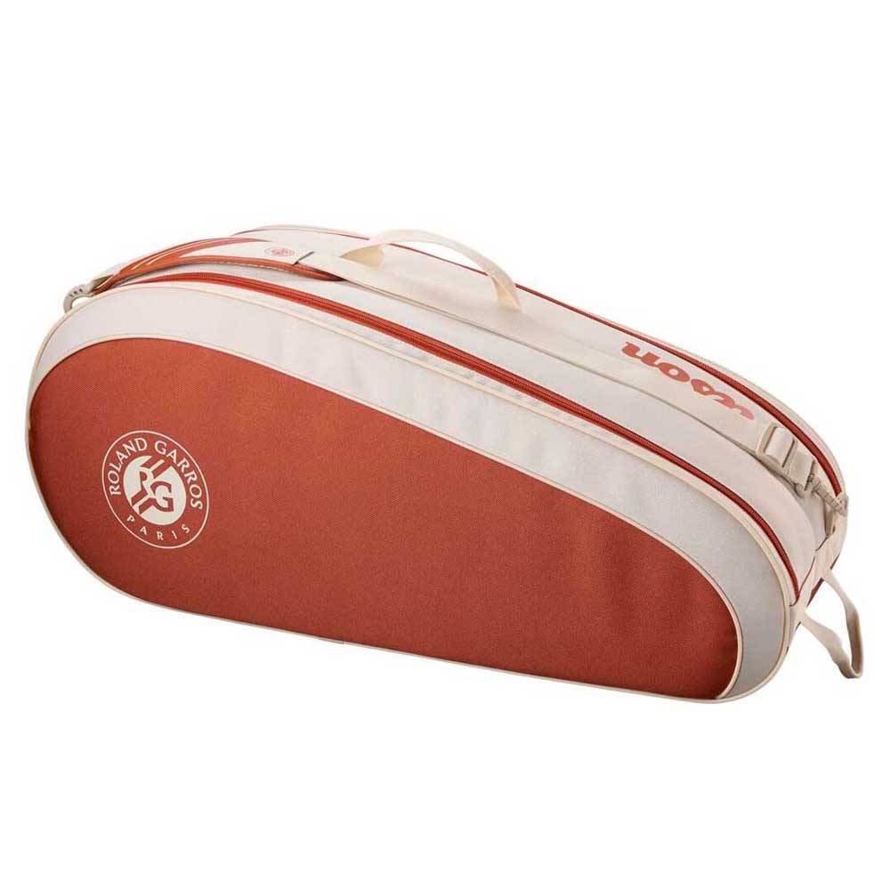 Wilson Team Roland Garros 2025 Racket Bag Orange Wilson Team Roland Garros 2025 Racket Bag Orange von Wilson