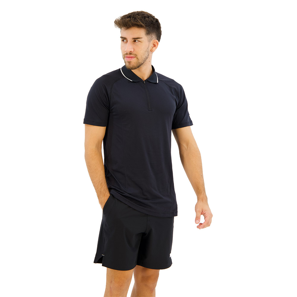 Wilson Team Seamless 2.0 Short Sleeve Polo Schwarz L Mann Wilson Team Seamless 2.0 Short Sleeve Polo Schwarz L Mann von Wilson