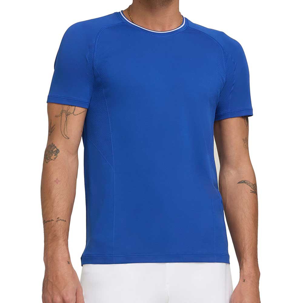 Wilson Team Seamless Crew Short Sleeve T-shirt Blau 2XL Mann von Wilson