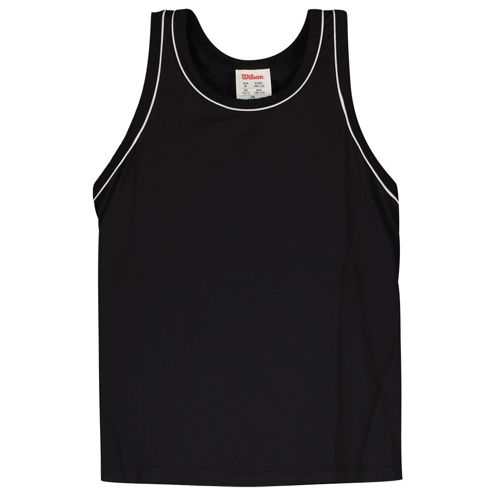 Wilson Team Sleeveless T-shirt Schwarz L Junge Wilson Team Sleeveless T-shirt Schwarz L Junge von Wilson