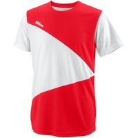 Wilson Team T-Shirt Jungen in rot, Größe: S von Wilson