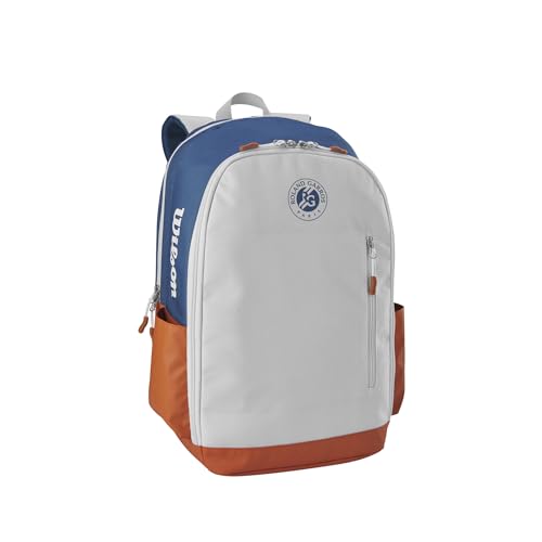 Wilson Tennis-Rucksack Roland Garros Team, Bis zu 2 Tennisschläger, Für Herren und Damen von Wilson