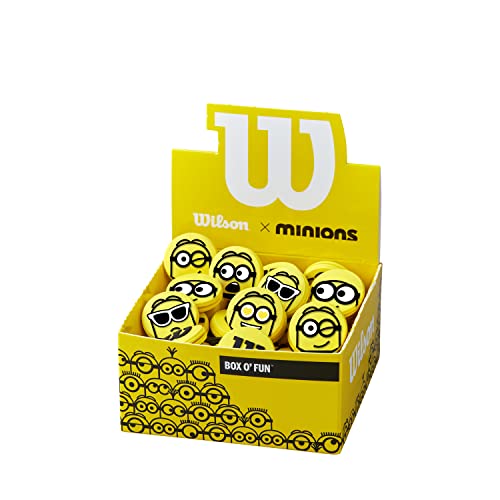 Wilson Unisex-Adult Minions 2.0 vibration dameners Tennis Dampener, Yellow, 75 PK EU Wilson Unisex-Adult Minions 2.0 vibration dameners Tennis Dampener, Yellow, 75 PK EU von Wilson