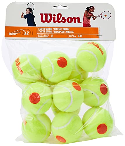 Wilson Kinder Starter Orange Tball Tennisbälle (12 Stück) Wilson Kinder Starter Orange Tball Tennisbälle (12 Stück) von Wilson