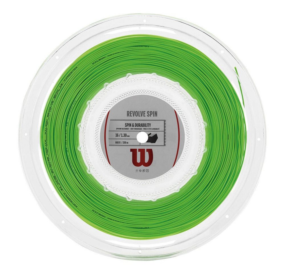 Wilson Tennissaite Revolve Spin 200m grün Wilson Tennissaite Revolve Spin 200m grün von Wilson
