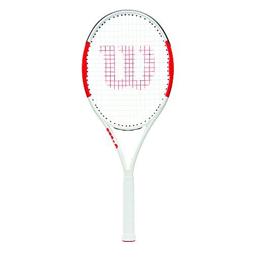 Wilson SIX ONE LITE 102 Performance Racket, Red/Grey, L1 Wilson SIX ONE LITE 102 Performance Racket, Red/Grey, L1 von Wilson