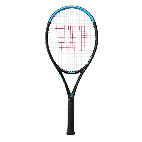 Wilson Tennisschläger Ultra Power 105, Fortgeschrittene Spieler, Komposit/Carbonfaser, Blau/Schwarz, WR055910U4 von Wilson