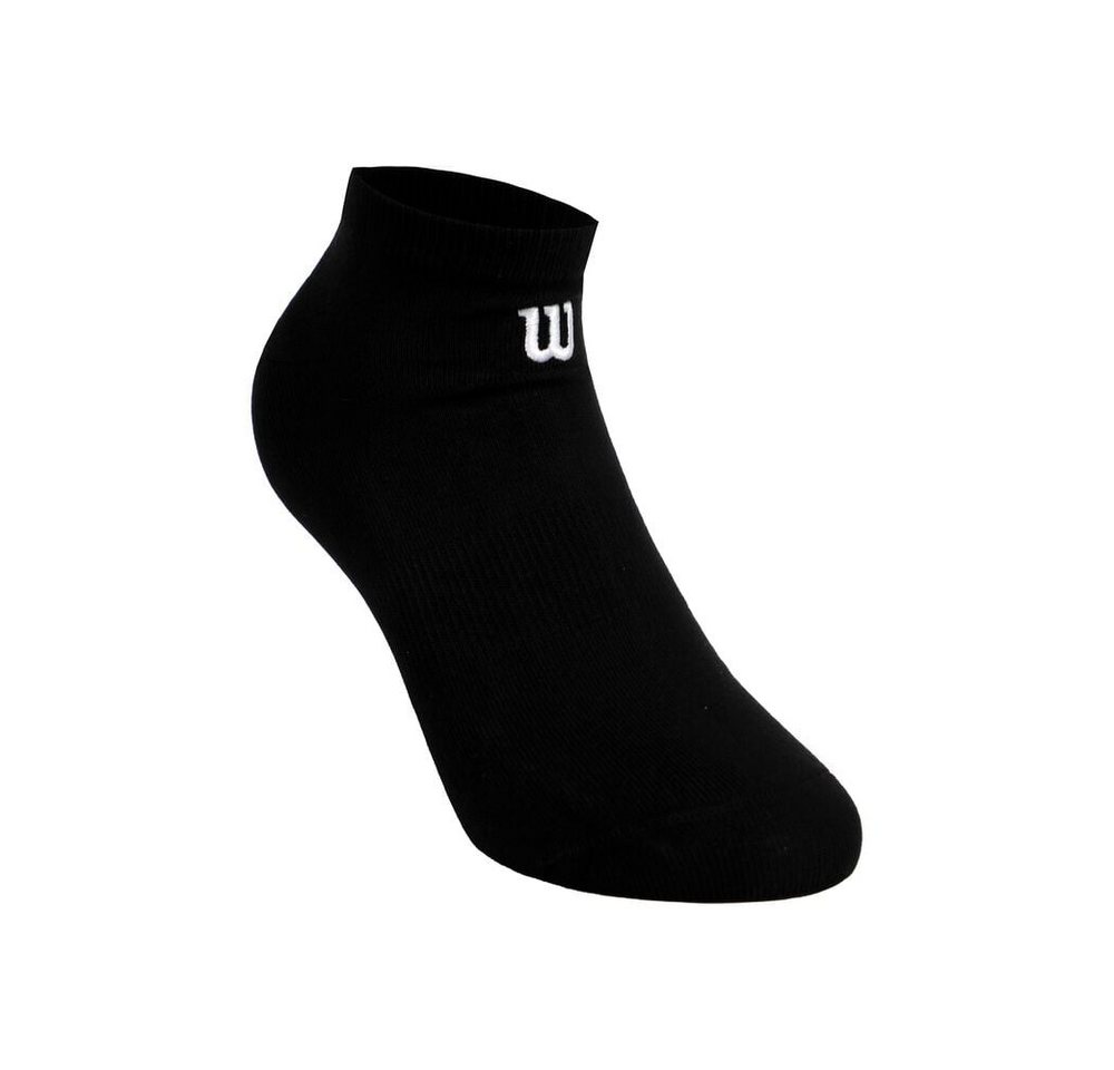 Wilson Tennissocken U Ankle Tab Socks Black Wilson Tennissocken U Ankle Tab Socks Black von Wilson