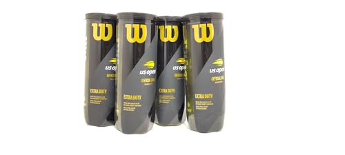 Wilson US Open X Duty Tennisbälle, Gelb, 4-3 Packungen Wilson US Open X Duty Tennisbälle, Gelb, 4-3 Packungen von WILSON