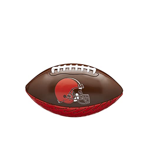 Wilson American Football MINI NFL TEAM PEEWEE, Kindergröße, Mischleder von Wilson