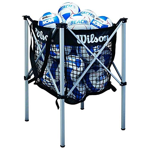Wilson Unisex-Adult Inkl. Ballnetz Ballwagen, Schwarz, Uni Wilson Unisex-Adult Inkl. Ballnetz Ballwagen, Schwarz, Uni von Wilson