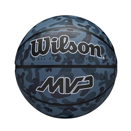 Wilson Unisex-Adult MVP CAMO Basketball Blue 7 Ball, 7 Wilson Unisex-Adult MVP CAMO Basketball Blue 7 Ball, 7 von Wilson
