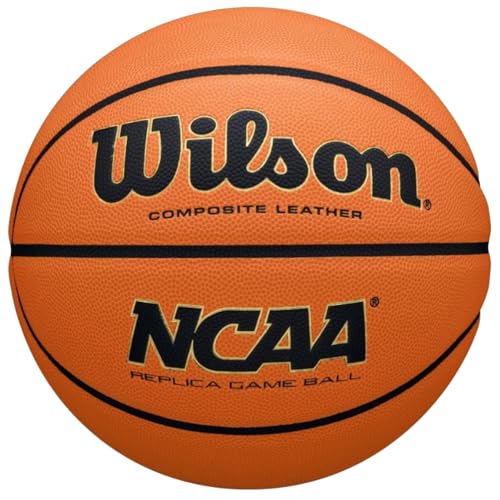 Wilson Basketball NCAA EVO NXT REPLICA, Mischleder, Indoor- und Outdoor-Basketball von Wilson