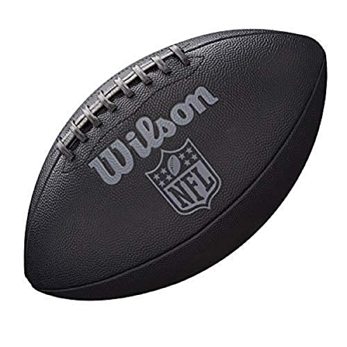 Wilson Unisex-Adult NFL JET BLACK OFFICIAL SIZE FB American Football, Uni Wilson Unisex-Adult NFL JET BLACK OFFICIAL SIZE FB American Football, Uni von Wilson