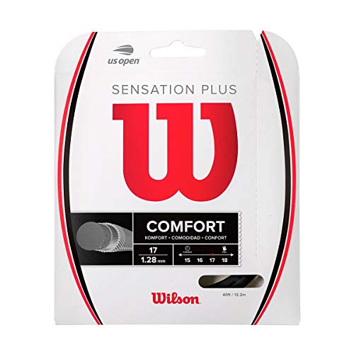 Wilson Unisex-Adult Sensation Plus Tennissaite, Schwarz, 17G EU Wilson Unisex-Adult Sensation Plus Tennissaite, Schwarz, 17G EU von Wilson