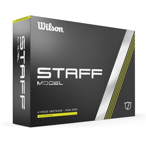 Wilson Unisex-Adult Staff Model Golfball, Yellow, No Size Wilson Unisex-Adult Staff Model Golfball, Yellow, No Size von Wilson