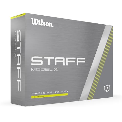 Wilson Unisex-Adult Staff Model X Golfball, Yellow, No Size Wilson Unisex-Adult Staff Model X Golfball, Yellow, No Size von Wilson