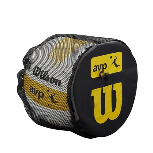 Wilson Unisex-Adult Volleyball Single Ball Bag Einzelne Balltasche, Schwarz/Gelb, Einheitsgröße Wilson Unisex-Adult Volleyball Single Ball Bag Einzelne Balltasche, Schwarz/Gelb, Einheitsgröße von Wilson