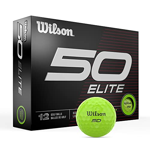 Wilson Unisex-Erwachsene Fifty Elite Golfbälle, Grün Wilson Unisex-Erwachsene Fifty Elite Golfbälle, Grün von Wilson