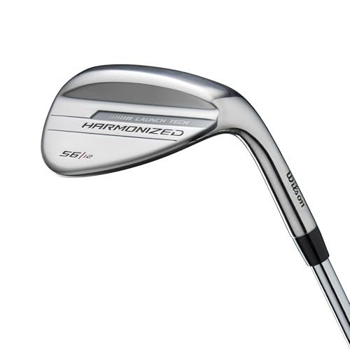 Wilson Unisex – Erwachsene HARMONIZED 56 LH Wedge Steel, Silber/Schwarz, Keine Größe Wilson Unisex – Erwachsene HARMONIZED 56 LH Wedge Steel, Silber/Schwarz, Keine Größe von Wilson