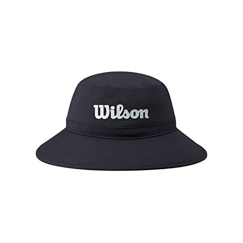 Wilson Unisex Golf-Regenmütze, RAIN HAT, Nylon, Schwarz, Einheitsgröße, WGH700025 von Wilson