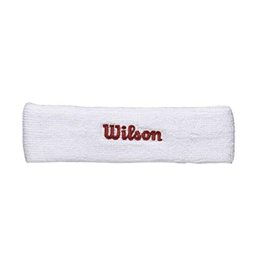 Wilson Unisex Headband Wilson Wh, White,Einheitsgröße EU von Wilson