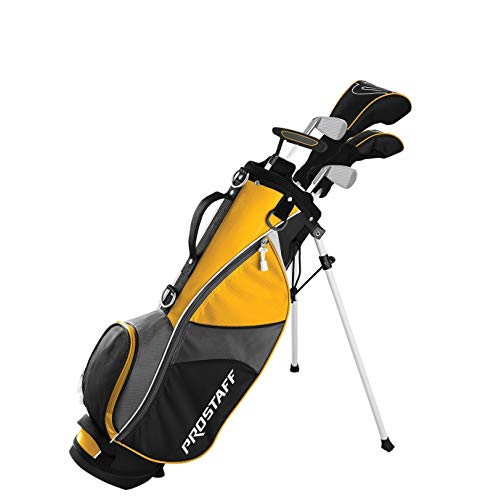 Wilson Unisex Jugend PRO STAFF JGI MD JR LH 8-11 SET Golfschläger, Mehrfarben, MLH Wilson Unisex Jugend PRO STAFF JGI MD JR LH 8-11 SET Golfschläger, Mehrfarben, MLH von Wilson