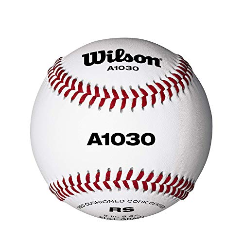 Wilson Unisex Official League Baseball, Weiß, 9 Zoll EU von Wilson