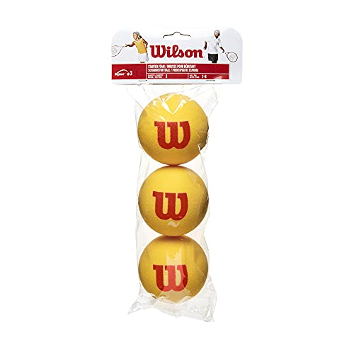 Wilson Starter Foam Ball 3 Pack, Yellow, 3 Wilson Starter Foam Ball 3 Pack, Yellow, 3 von Wilson