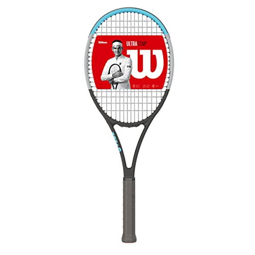 Wilson Ultra Comp Tennisschläger mit Tragetasche, Schwarz von Wilson