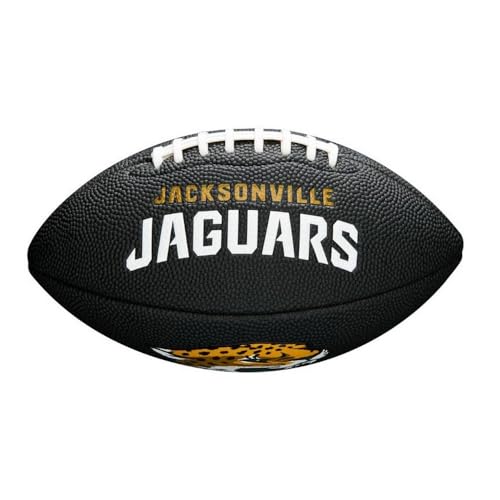 Wilson Unisex-Youth MINI NFL TEAM SOFT TOUCH FB BL JX American Football, BLACK, Wilson Unisex-Youth MINI NFL TEAM SOFT TOUCH FB BL JX American Football, BLACK, von Wilson