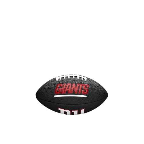 Wilson Unisex-Youth MINI NFL TEAM SOFT TOUCH FB BL NG American Football, Black Wilson Unisex-Youth MINI NFL TEAM SOFT TOUCH FB BL NG American Football, Black von Wilson