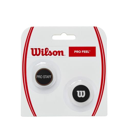 Wilson Unisex-Adult Pro Feel Pro Staff Dampener Vibrationsd mpfer, Schwarz, NS EU von Wilson