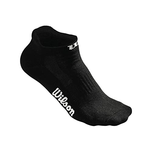 Wilson W NO SHOW SOCK 3PR/PK Bk OSFA Wilson W NO SHOW SOCK 3PR/PK Bk OSFA von Wilson
