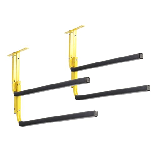 Wiltec Kajak & SUP Deckenhalterung, Hängevorrichtung für Surfbrett, Snowboard, SUP Board, Kajakhalterung mit Deckenbefestigung Wiltec Kajak & SUP Deckenhalterung, Hängevorrichtung für Surfbrett, Snowboard, SUP Board, Kajakhalterung mit Deckenbefestigung von Wiltec
