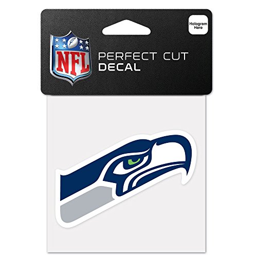 NFL Seattle Seahawks 63080012 Perfect Cut Color Aufkleber, 10,2 x 10,2 cm von Wincraft