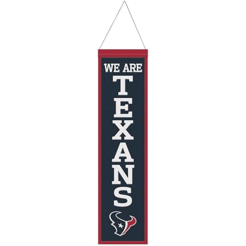 Wincraft Houston Texans Slogan NFL Wool Banner 80x20cm von Wincraft