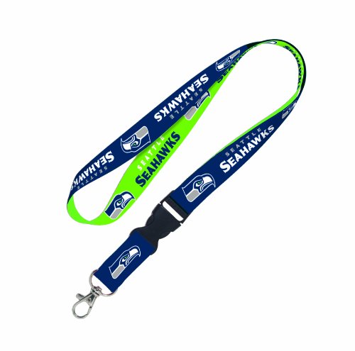 WinCraft NFL Seattle Seahawks Schlüsselband mit abnehmbarer Schnalle von Wincraft