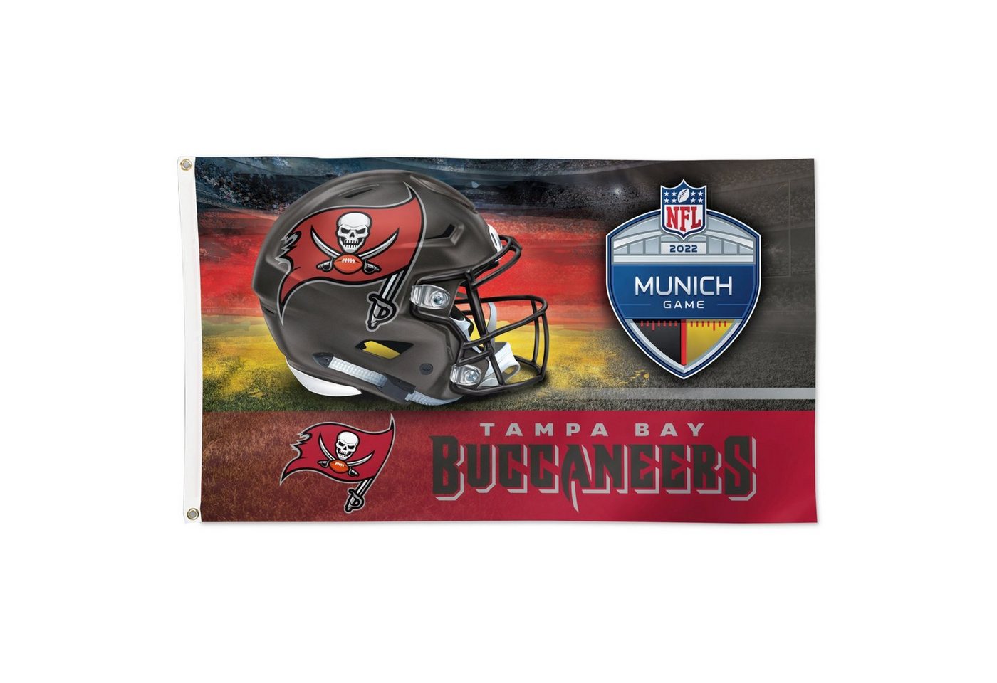 WinCraft Wanddekoobjekt NFL Banner 150x90cm NFL Tampa Bay Buccaneers von WinCraft