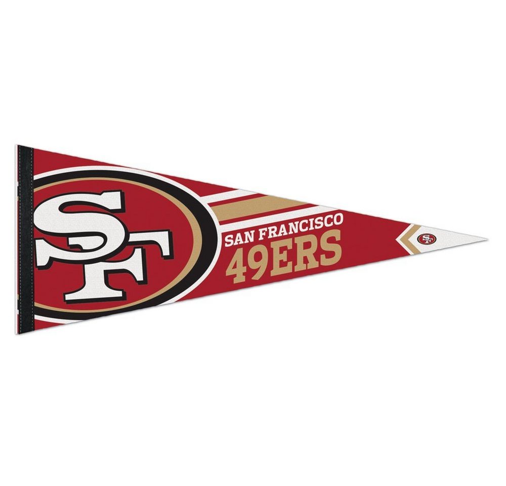 WinCraft Wanddekoobjekt NFL Filz Wimpel 75x30cm San Francisco 49ers WinCraft Wanddekoobjekt NFL Filz Wimpel 75x30cm San Francisco 49ers von WinCraft