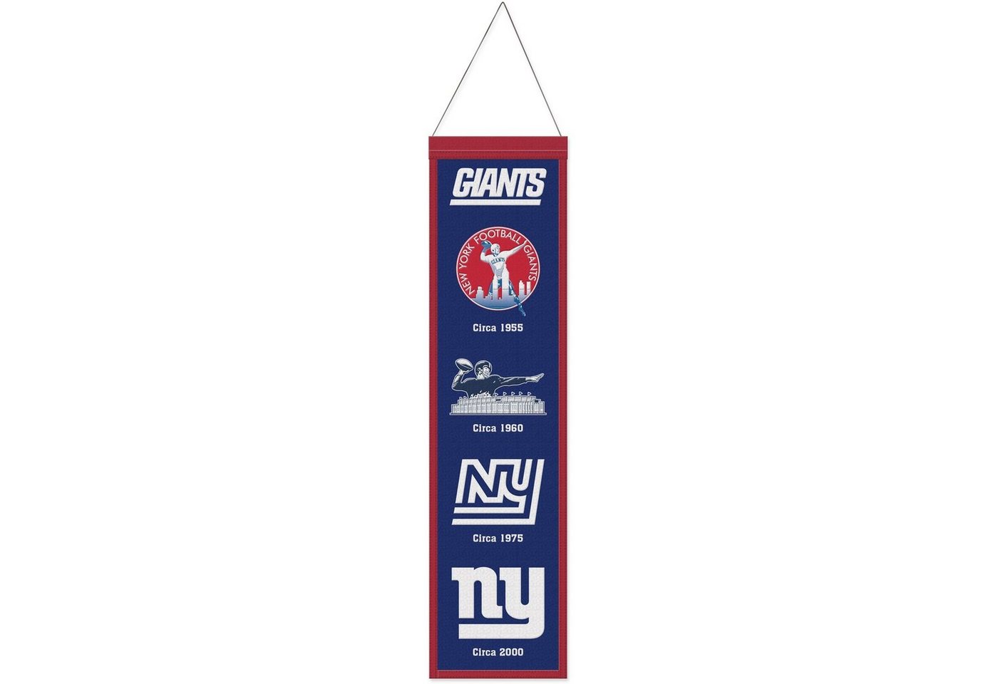 WinCraft Wanddekoobjekt NFL Teams EVOLUTION Wool Banner 80x20cm von WinCraft