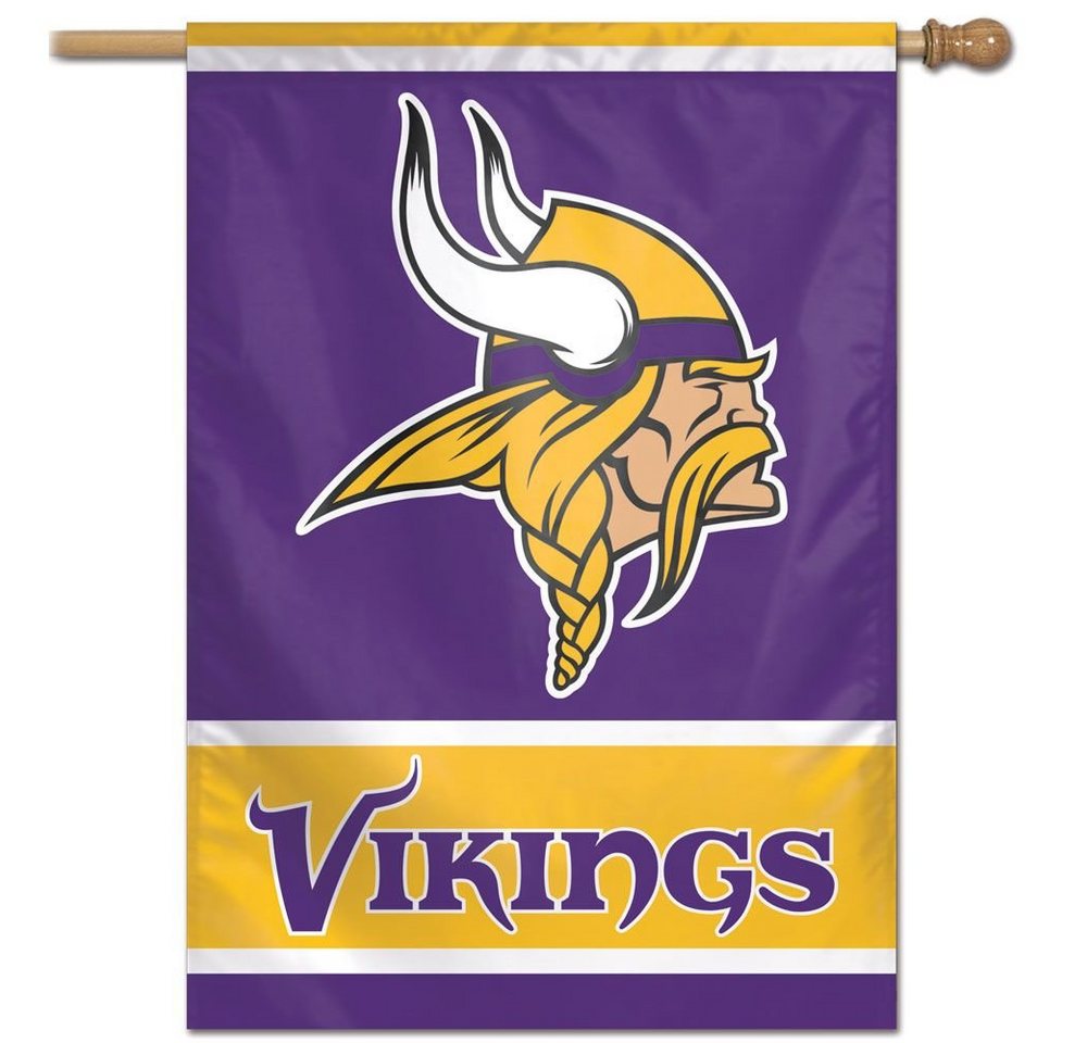 WinCraft Wanddekoobjekt NFL Vertical Fahne 70x100cm Minnesota Vikings von WinCraft