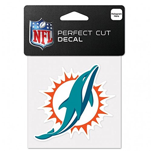 Wincraft 630537 Autoaufkleber, Motiv: Miami Dolphins, offizieller NFL, 10,2 x 10,2 cm Wincraft 630537 Autoaufkleber, Motiv: Miami Dolphins, offizieller NFL, 10,2 x 10,2 cm von Wincraft