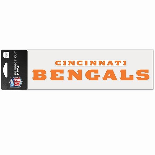 NFL Cincinnati Bengals WCR49194014 Perfect Cut Aufkleber, 7,6 x 25,4 cm NFL Cincinnati Bengals WCR49194014 Perfect Cut Aufkleber, 7,6 x 25,4 cm von Wincraft