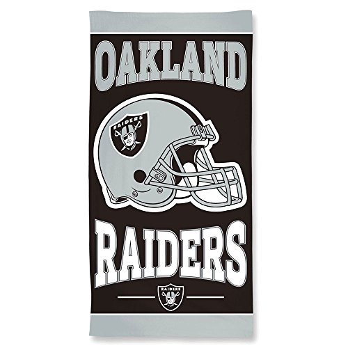WinCraft NFL Oakland Raiders Strandtuch, 76 x 60 cm von Wincraft