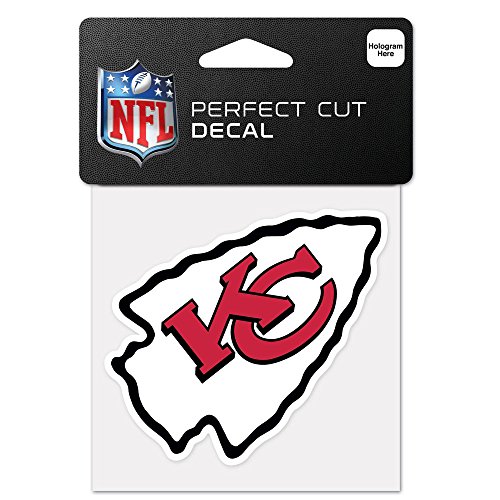 NFL Unisex-Erwachsene, Unisex-Kinder Standard, Schwarz, 4 Inches x 4 Inches von Wincraft