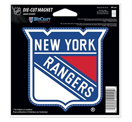 NHL New York Rangers 11,4 x 15,2 cm gestanzt Magnet von Wincraft