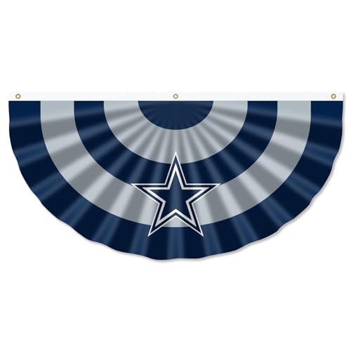 WinCraft Dallas Cowboys Wimpelkette, plissiert, Fächerbanner von Wincraft