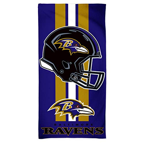 WinCraft NFL Baltimore Ravens Strandtuch, Faser, 4,1 kg/30 x 60 von Wincraft