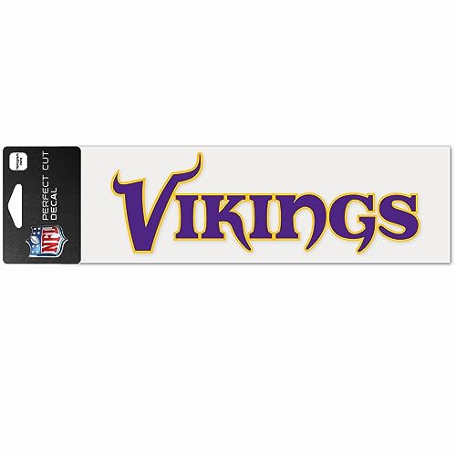 WinCraft NFL Minnesota Vikings WCR49154014 Perfect Cut Aufkleber, 7,6 x 25,4 cm WinCraft NFL Minnesota Vikings WCR49154014 Perfect Cut Aufkleber, 7,6 x 25,4 cm von Wincraft